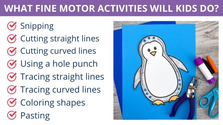 Penguin and Polar Bear Craft