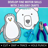 Penguin and Polar Bear Craft