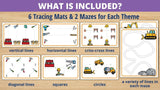 Fine Motor Activities - Pre-Writing Activities for the Whole Year