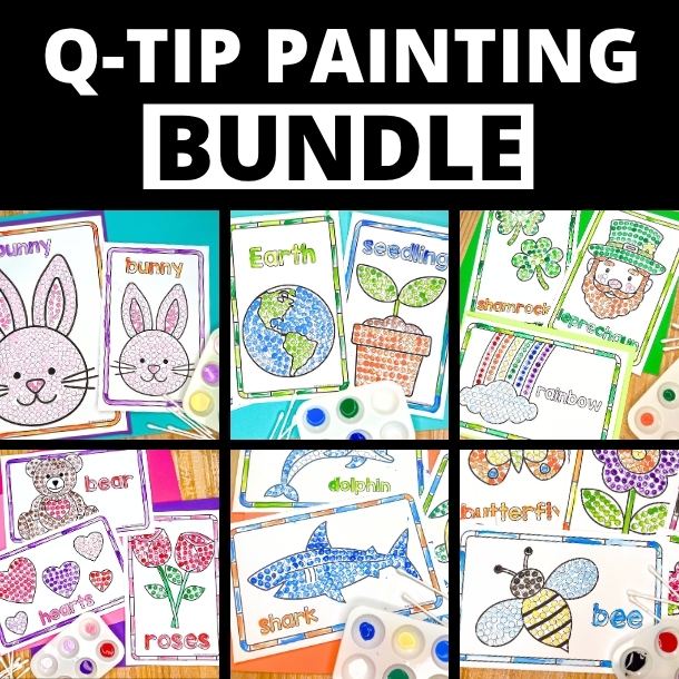 Seasonal Q-tip Painting BUNDLE