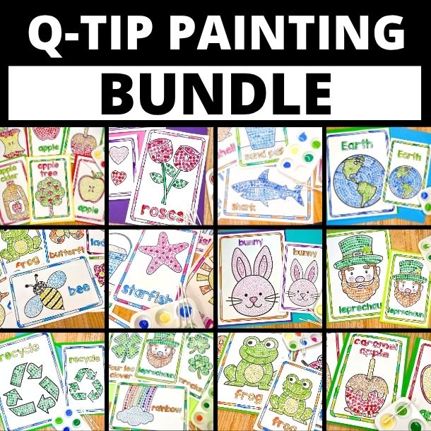 Seasonal Q-tip Painting BUNDLE