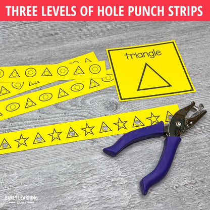 Shape Hole Punch Strips