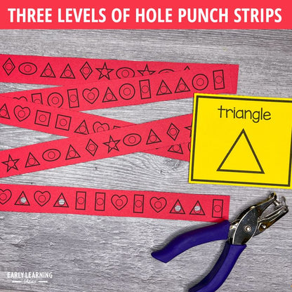 Shape Hole Punch Strips