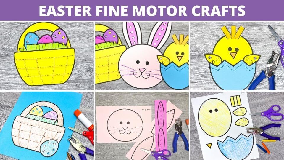 Spring Crafts and Fine Motor Activity Bundle