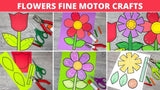 Spring Crafts and Fine Motor Activity Bundle