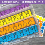 Spring Dot Sticker FIne Motor Activity Strips