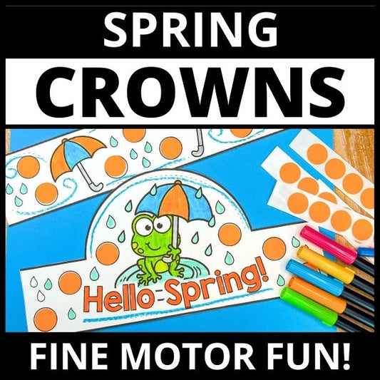 First Day of Spring Headband Crown Craft