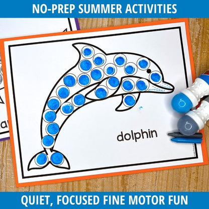 Summer Dot Marker Activities