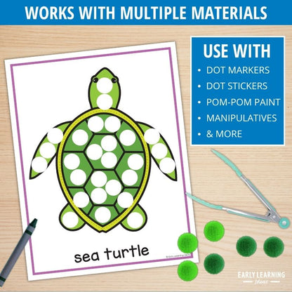Summer Dot Marker Activities
