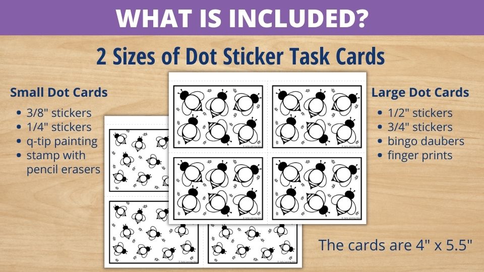 Summer Dot Sticker Fine Motor Task Cards