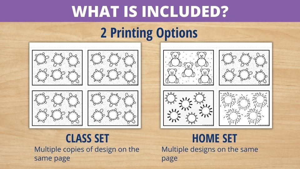 Summer Dot Sticker Fine Motor Task Cards