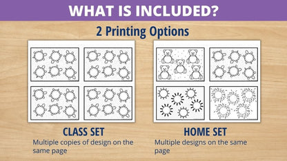 Summer Dot Sticker Fine Motor Task Cards