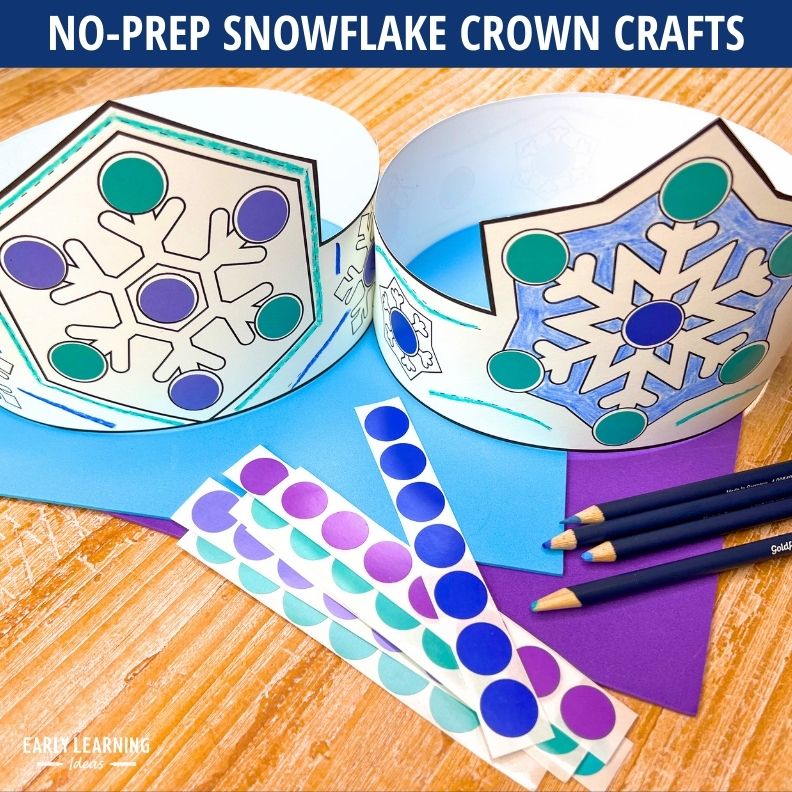 Winter Snowflake Crown & Headband Craft