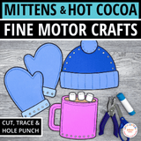 Hot Chocolate and Mitten Craft