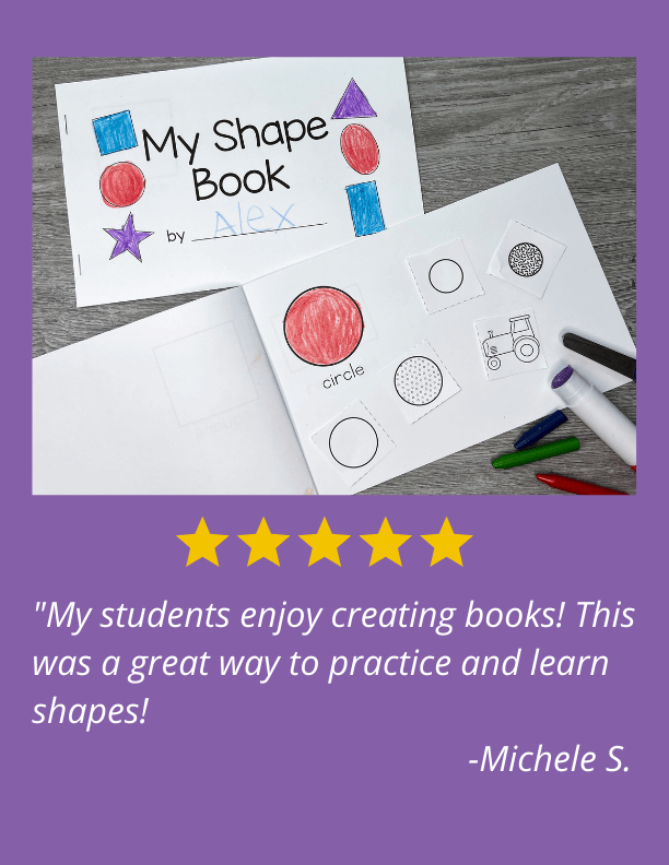 Make Your Own Shape Book Activity