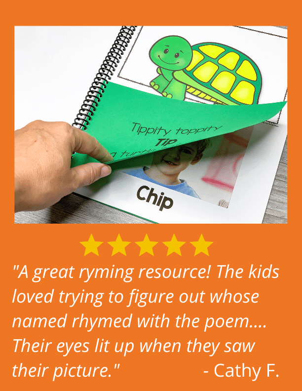 Rhyming Lift-the-Flap Name Books - 4 Versions