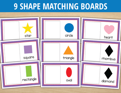 Bear Shape Sorting Activity