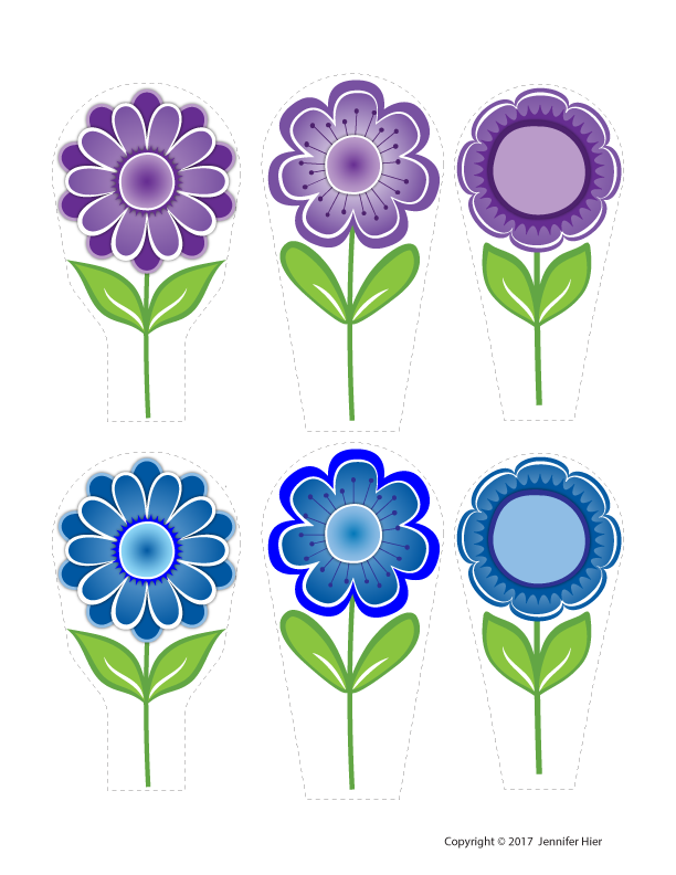 Flower Color Sorting Activities