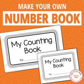 Make Your Own Number Books | 1-10 Counting Books