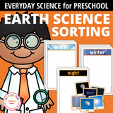 Earth Science Sorting Activities for Preschool & PreK