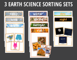 Earth Science Sorting Activities for Preschool & PreK