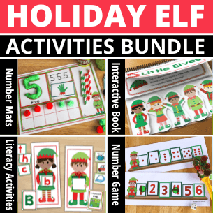 Christmas Elf Activity Bundle