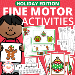 Christmas & Holiday Fine Motor Activity Set