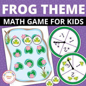 Frogs & Pond Life Counting Game - PreK & Preschool Spring Math Activit ...