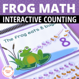 Frogs & Pond Life - Preschool Counting Book - Spring Math & Counting Practice