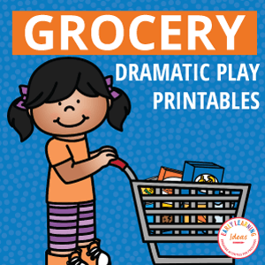 Grocery Store Dramatic Play Printables