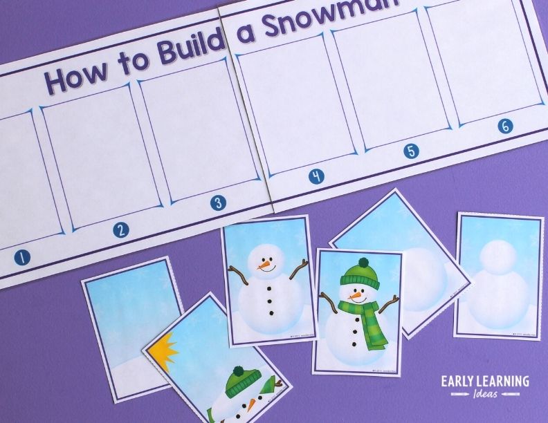 snowman-sequence-cards-early-learning-ideas