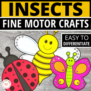 Insects Fine Motor Craft Activities