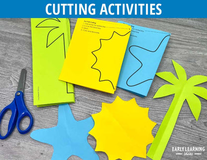 July and Summer Fine Motor Activities