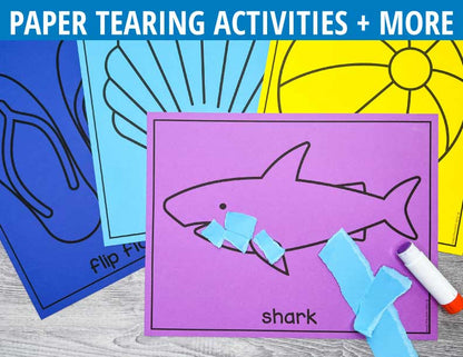 July and Summer Fine Motor Activities