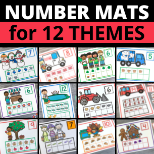 Counting and Number Mats for the Year