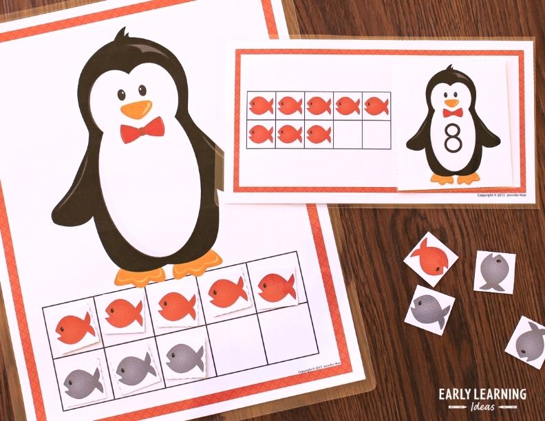 Penguin Math Activities – Early Learning Ideas