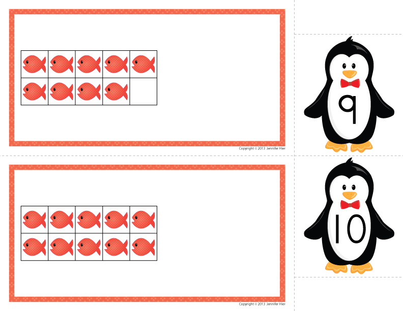 Penguin Math Activities