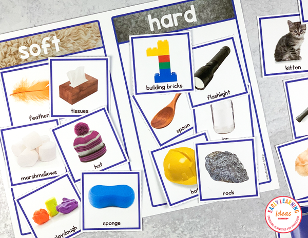 Physical Science Sorting Activities for Preschool and PreK – Early ...