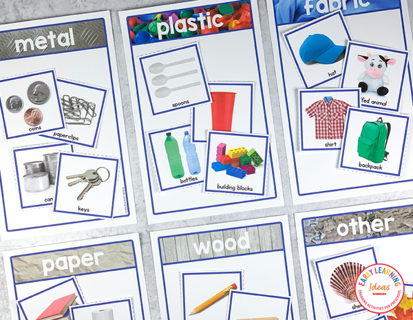 Everyday Science Sorting Activity Bundle – Early Learning Ideas