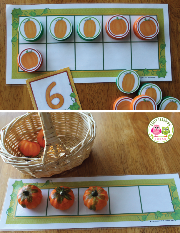 Pumpkin Math Kinder Pumpkin Math Activities – Early Learning Ideas