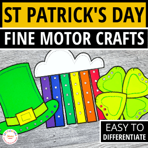 St. Patrick's Day Fine Motor Craft Activities