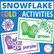 Snowflake Color Sorting Activity – Early Learning Ideas