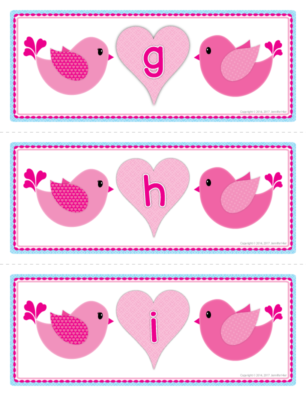 Valentine's Day Alphabet and Beginning Sound Activity