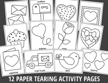 February Fine Motor Activity Set - Valentines Day Fine Motor Activities