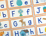 Alphabet Puzzles: A Letter Matching Uppercase and Lowercase & Beginning Sound Activity