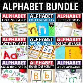 Alphabet Activities Mega Bundle