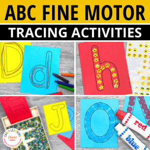 Alphabet Letter Tracing Cards & Multi-Sensory Alphabet Activities