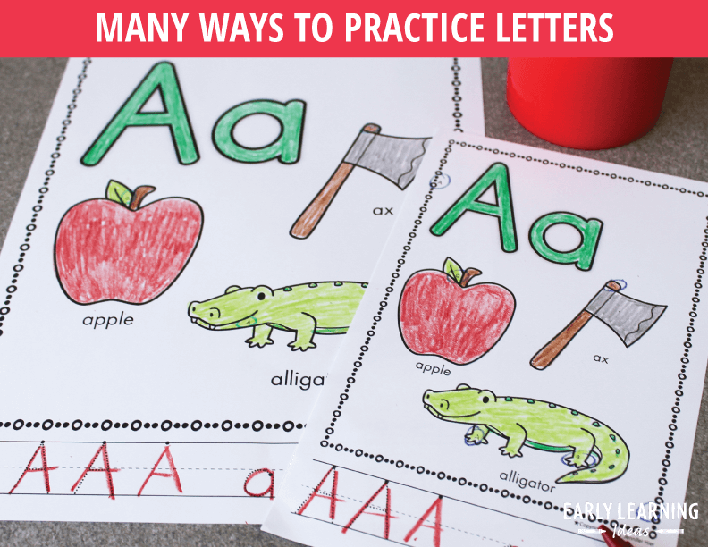 Alphabet Coloring and Activity Pages