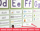 Word Wall & Alphabet Headers for Early Childhood