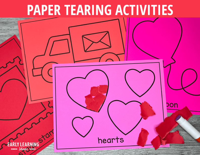 February Fine Motor Activity Set - Valentines Day Fine Motor Activities